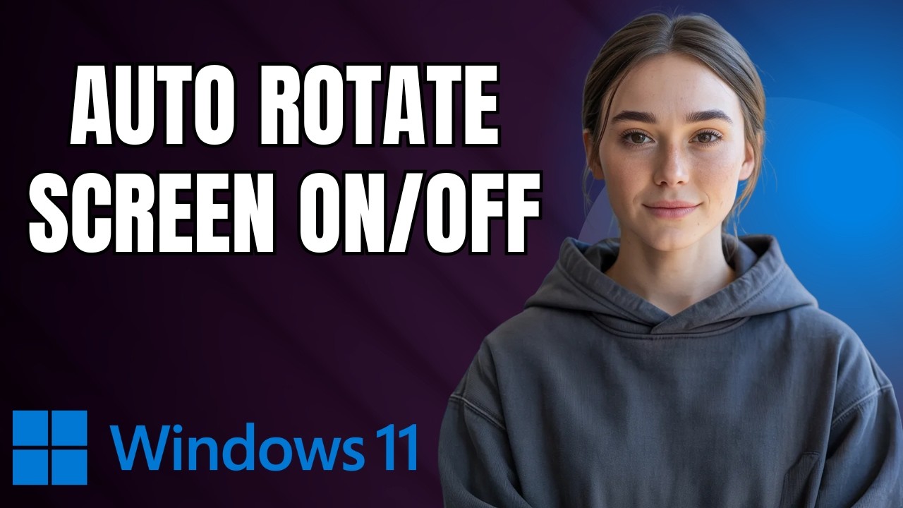 How to Rotate Screen in Windows 11 & Turn Auto Rotation On or Off Step ...