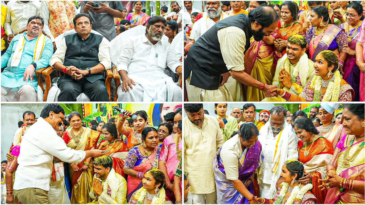 Jagga Reddy Daughter Marriage | Jagga Reddy Daughter Jaya Reddy Marriage | CM Revanth Reddy |  KTR