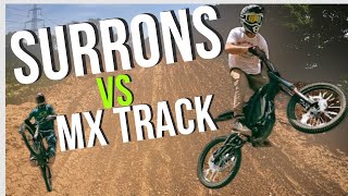TAKING THE SURRON TO A MOTOCROSS TRACK!!