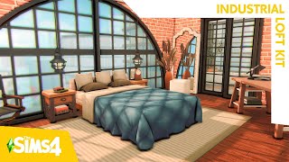INDUSTRIAL APARTMENT  // THE Sims 4 Industrial loft kit //NO CC // The Sims 4