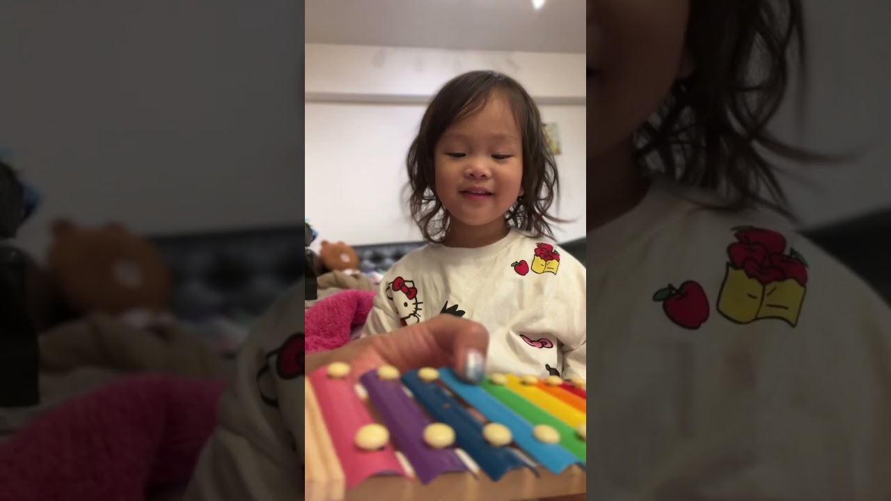 色が言えるようになりました 2歳2ヶ月