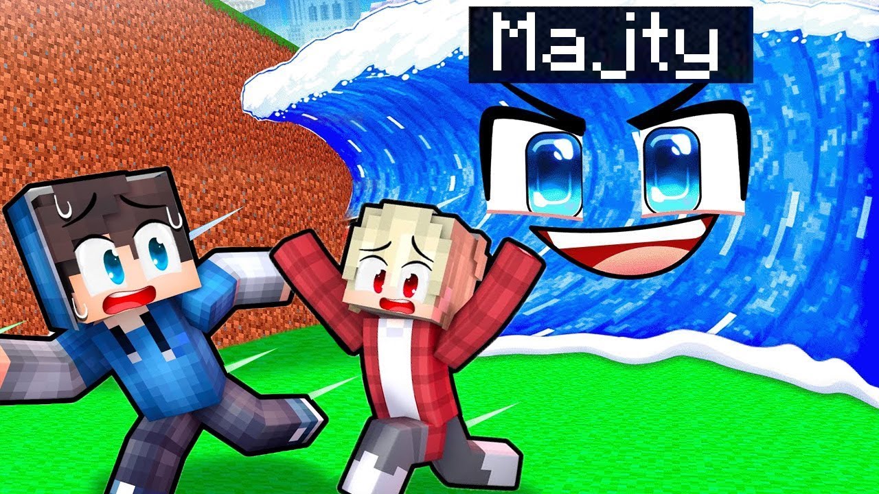Stal jsem se TSUNAMI a Trollím Kamarády v Minecraftu!