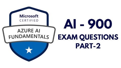 AI-900 - Azure AI Fundamentals | Microsoft Certification | Exam Questions | Part-2 #ai900 #ai