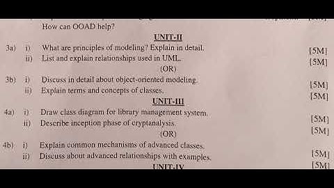 Object oriented analysis and design set2 - jntuk r23 -3rd btech 1st sem - cse , Aiml , it ai,