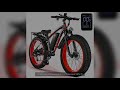 Discount 11.11 Electric Bike Adults 26" Fat Tire 1500W Peak Motor Electric Bicycle 34