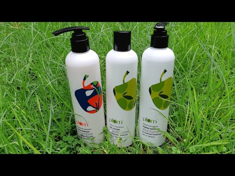 plum-olive-and-macadamia-healthy-hydrating-shampoo-and-conditioner-review-|-plum-new-launch-product