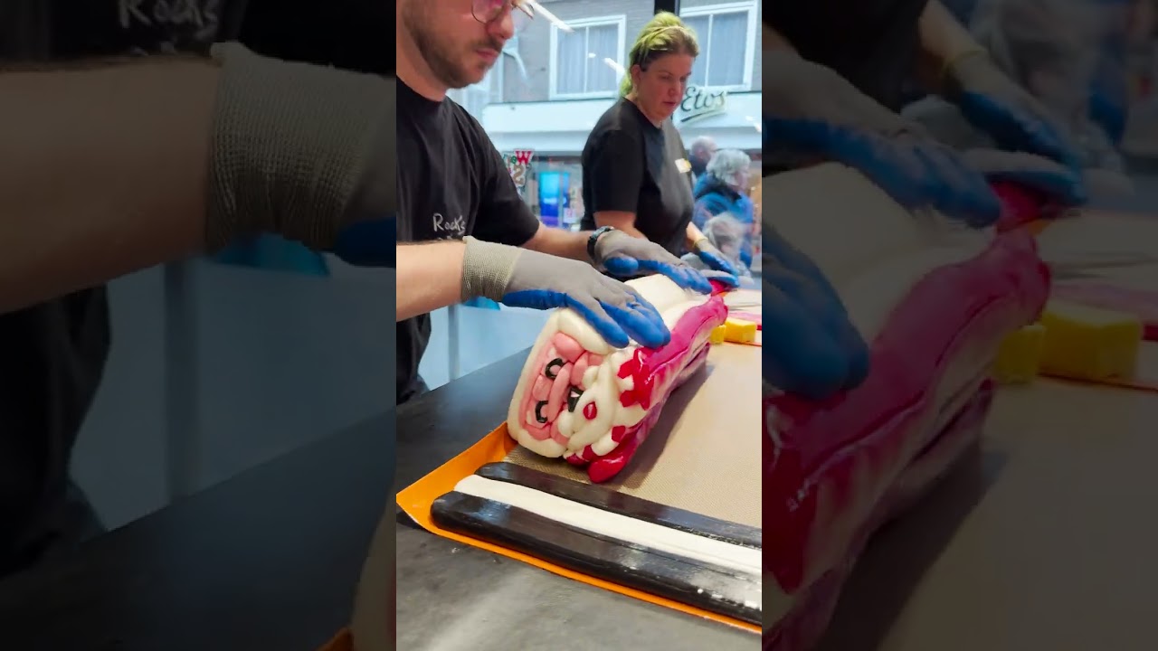 Today We Made Santa Claus Candy 😮🍭