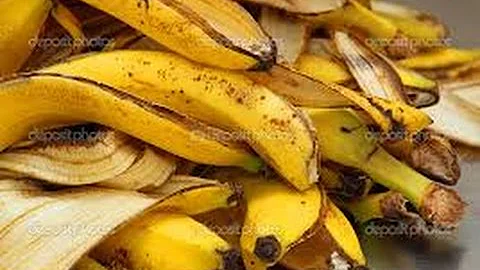 Como usar casca de banana nas plantas?
