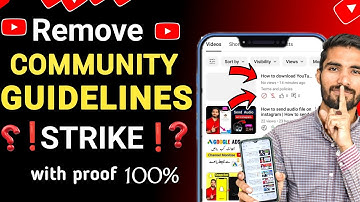 How to Remove Community Guideline Strike in 2024 | Appeal Community Guideline Strike