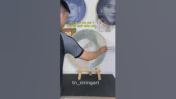 Top Unbelievable Things in the World – #1: String Art Portraits  #stringart