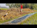 New Crossbow fishing Video 2023 🖤 Village Fisherman Big Fish Catching With Crossbow In Water Drain