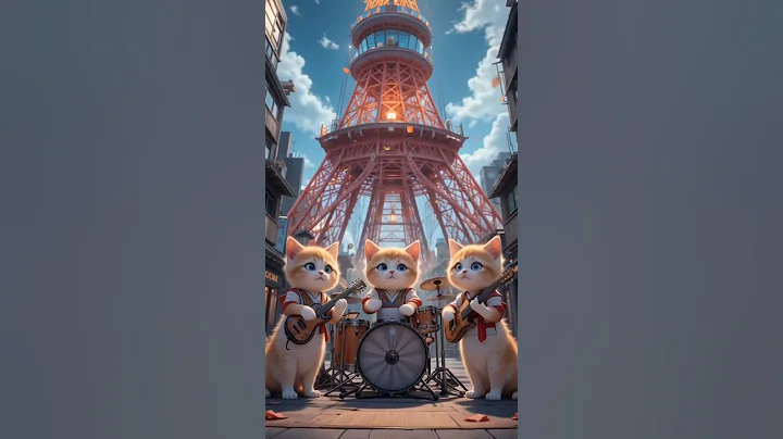 Baby - Cat Cover Band (Short Version) #cat #kitten #cats #cute #animation #cartoon #forkids