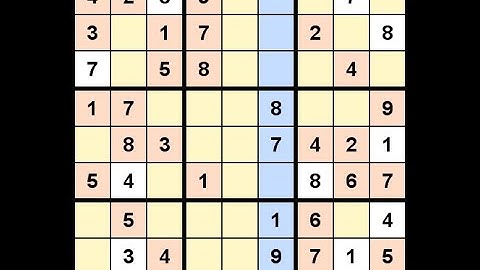 How to Solve Washington Post Sudoku L5 April 4, 2021