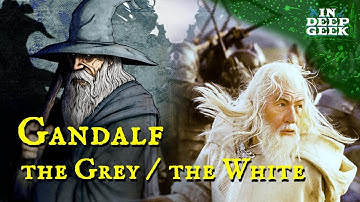 What is the difference between Gandalf the Grey and Gandalf the White?