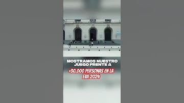 Mostramos Frente a más de 30k Personas Nuestro #videojuegos en la EVA 2024 🎮  #gamedev  #indiedev