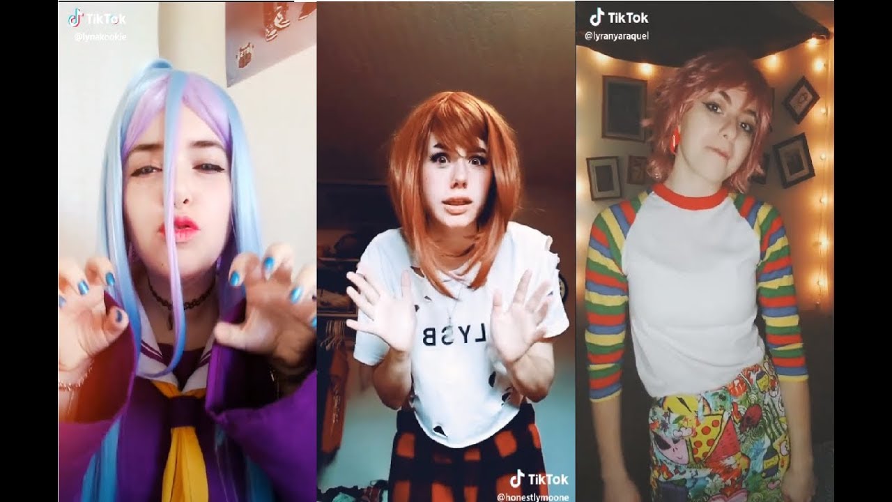 ⁣Best anime TIK TOK  COSPLAY *No game No Life*,  *boku no hero academia* Cap 1#