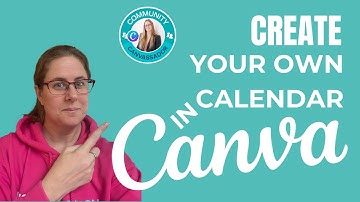 How to create your own Calendar in CANVA #canva #createoncanva #canvassador