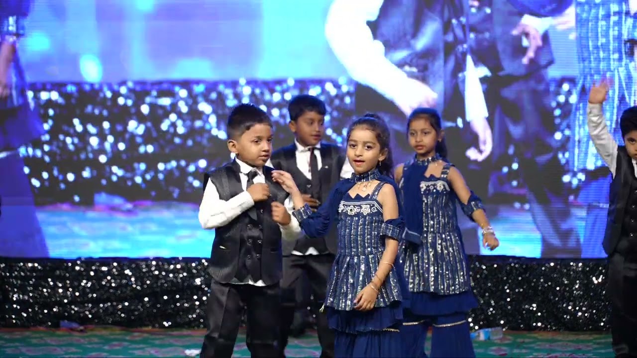 Chiru Hits by Class 1@13th Annual Day Celebrations #Smartkidz Patashala #Khammam