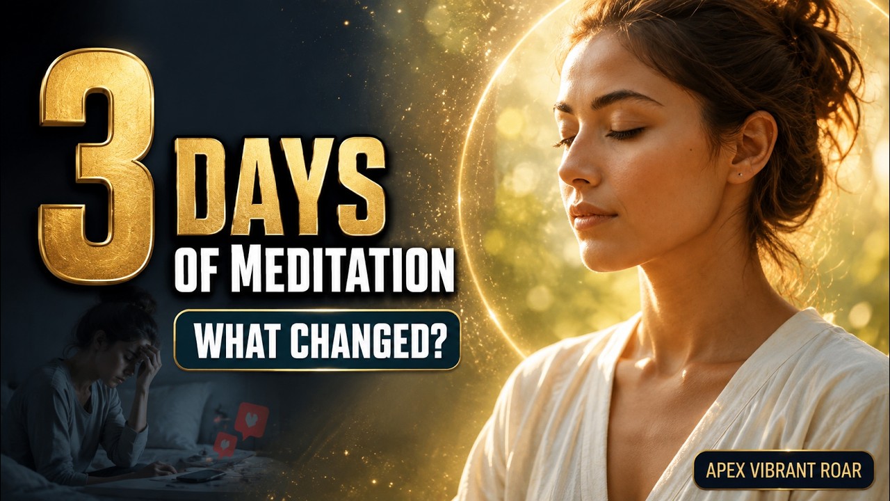 I Tried Meditation for 30 Days and It CHANGED My Life - YouTube