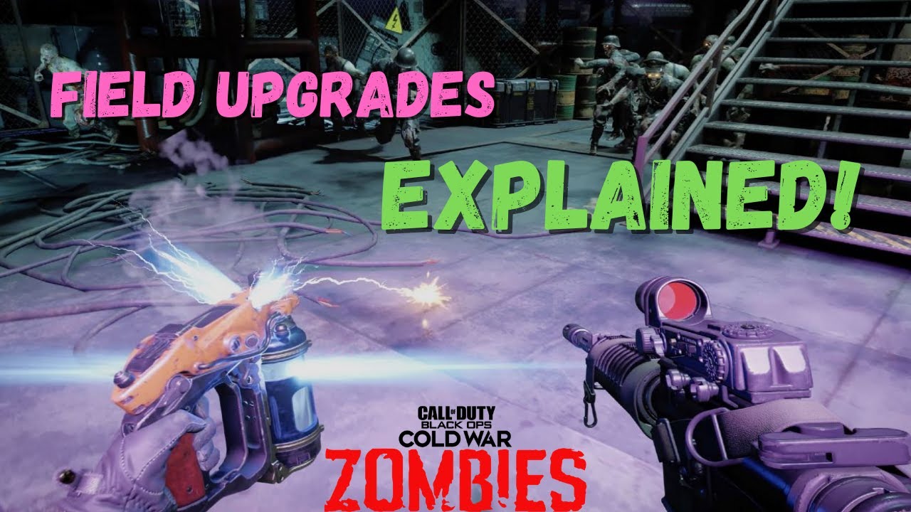 All FIELD UPGRADES and TIER UPGRADES EXPLAINED IN CALL OF DUTY COLD WAR