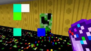 Pibby Glitch Herobrine, Creeper, Zombie, Skeleton Mod in Minecraft PE #MCPEAddons