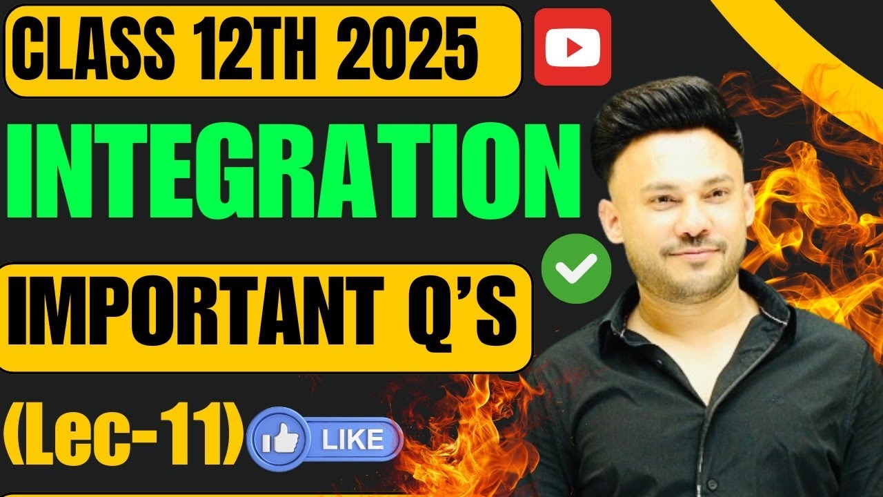 INTEGRATION Important Question ( Part 11 ) || Integral || Chapter 7 ...