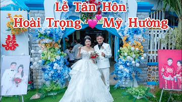 Đám cưới Hoài Trọng & Mỹ Hường | đám cưới miền tây | sáu phúc gò công vlog