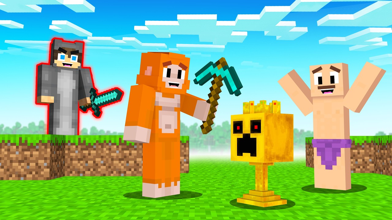 Minecraft Manhunt, but There's a SECRET Hunter