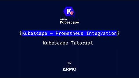 Kubescape   Prometheus integration