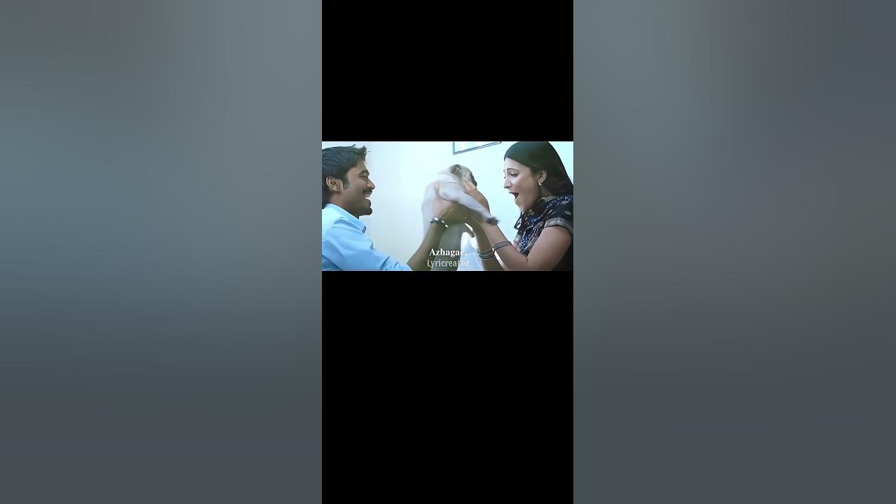 Kannazhaga #lyrics #edit #aesthetic #love #tamil #moonumovie #dhanush #shrutihaasan #anirudh #fyp