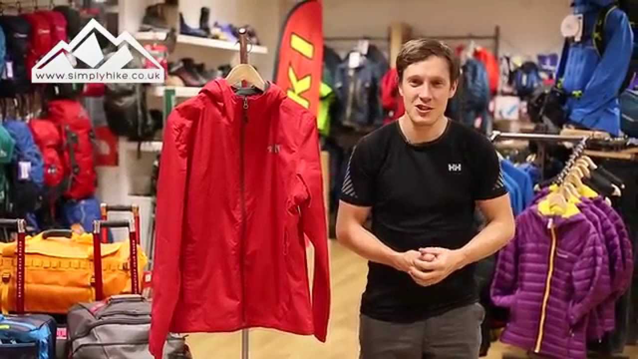 north face quest jacket red