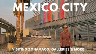 Arriving in Mexico City, visiting Zonamaco Art Fair, touring new gallery spaces and more…