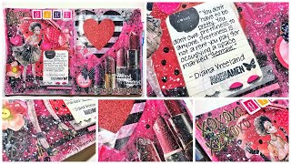 ART JOURNAL Process: Pretty Girl with His Palette