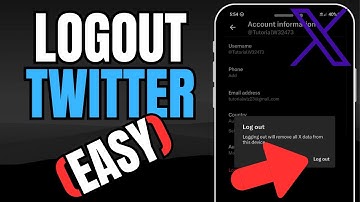 How To Logout Of Twitter X Quick and Easy