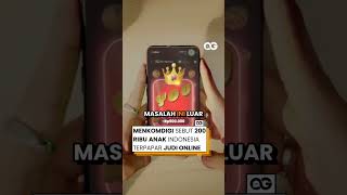 Menkomdigi Sebut 200 Ribu Anak Indonesia Terpapar Judi Online
