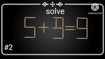 move 1 stick and solve the equation @ mr indian hacker # crezy xyz #puzzle