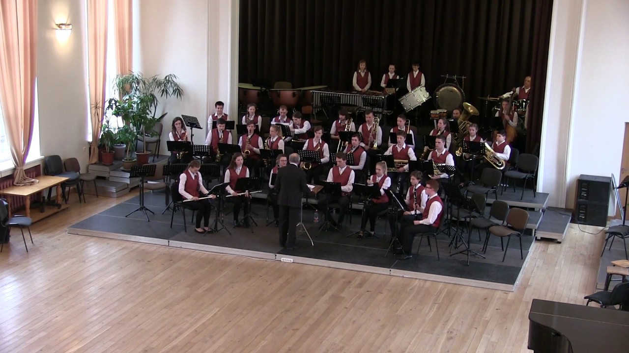 Naujenes Mūzikas skolas pūtēju orķestris (1. daļa) (2017)