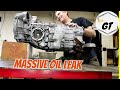 Fixing a g50 porsche 911 transaxle with a major oil leak  part 9