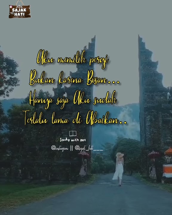 Story WA ( Aku Pamit karena terlalu lama di abaikan )