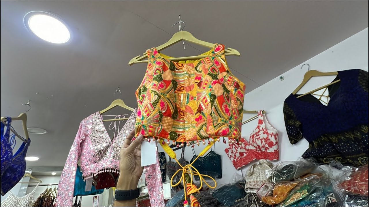 Chickpet Bangalore wholesale designer Blouses||Single piece available