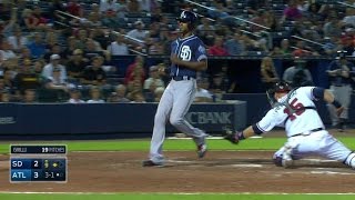 SD@ATL: Spangenberg's sac fly ties the game