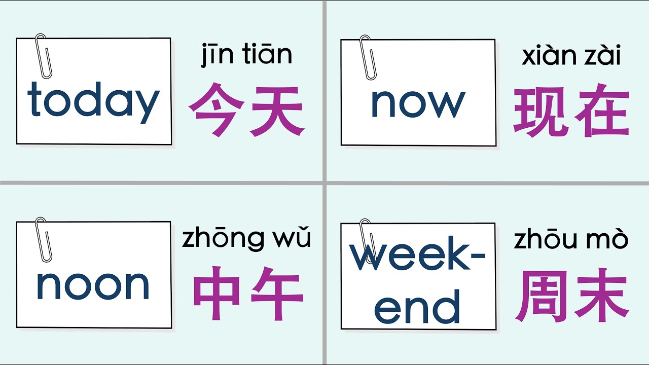Master 20 Common Chinese Time Words with Real Life Examples (HSK1-6)