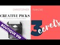 Apprenez 5 tours de mentalisme puissants 😵 Creative Picks de Chris RAWLINS