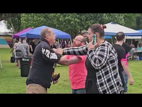 Christian Preacher Assaulted at Pride Event | Caught on Video