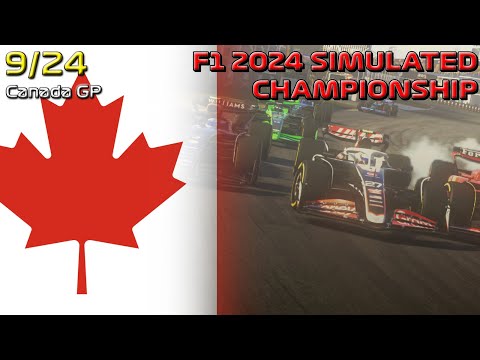 So I Simulated the 2024 F1 Canadian Grand Prix... (F1 24 Gameplay)