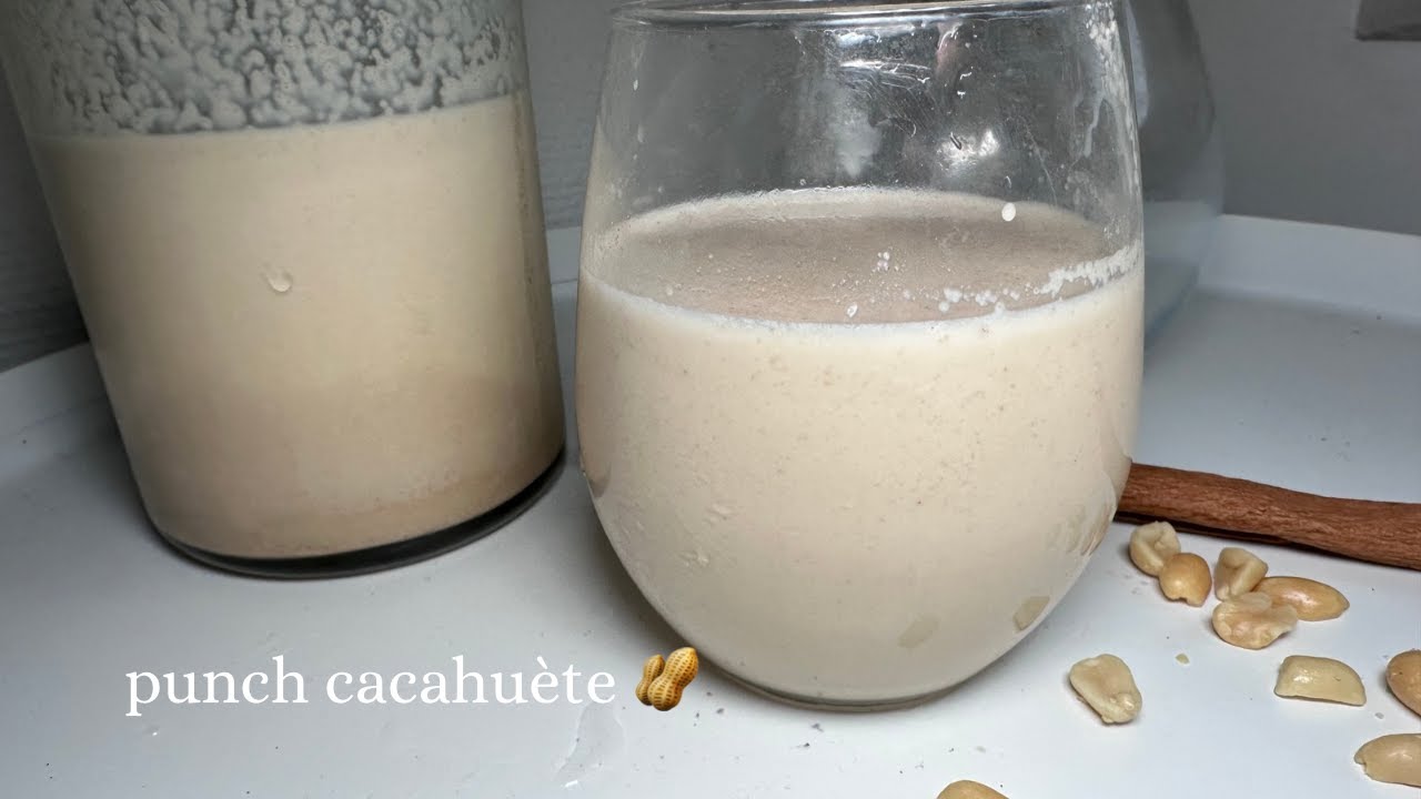 Punch cacahuète [ Recette antillaise]