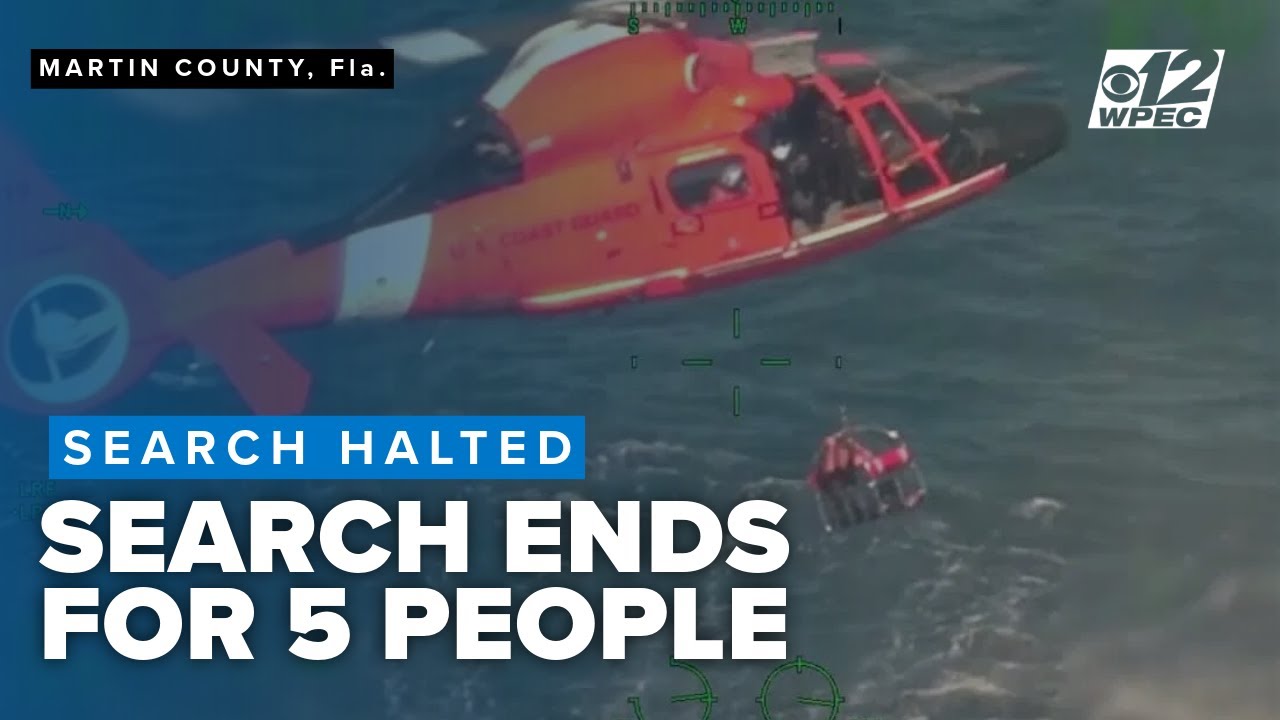 Coast Guard halts search for 5 missing in suspected smuggling off ...