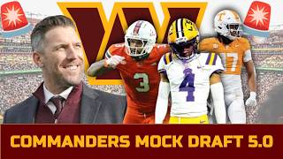 2026 Commanders Mock Draft 5.0 w/ Trades | News & Rumors | Commanders Wire