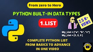 #1 Complete Python LIST in one shot | Zero to Hero 😎| From Basic to Advance level | For Beginner's screenshot 5