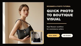 AI Product Photography Tutorial for Beginners - by Rewarx Studio AI